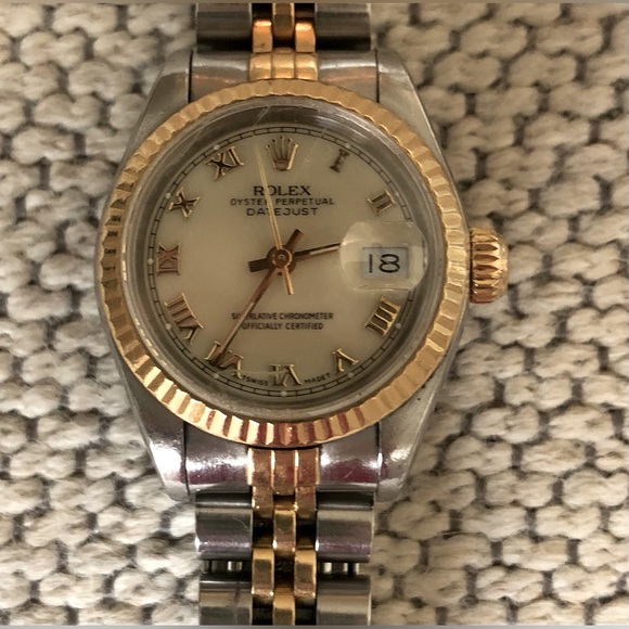 Rolex Lady DateJust 26mm. Vintage. Good condition. - Picture 2 of 11